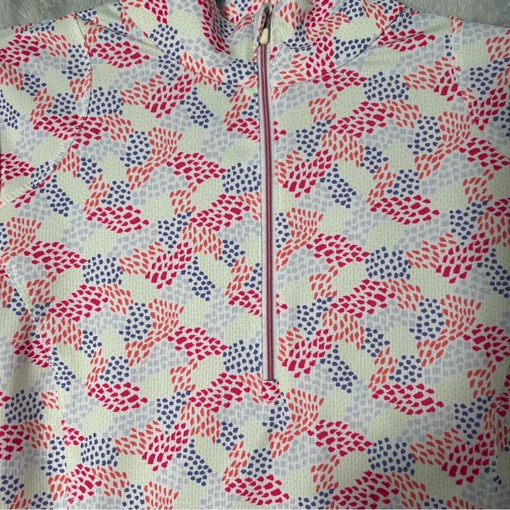 Zero Restriction Pullover Top Womens Small 1/4 Zi… - image 10